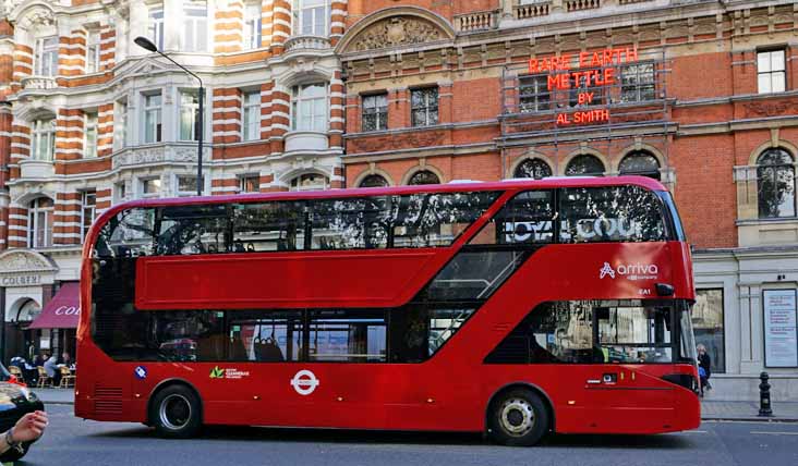 Arriva London BYD DD Alexander Dennis Enviro400EV EA1